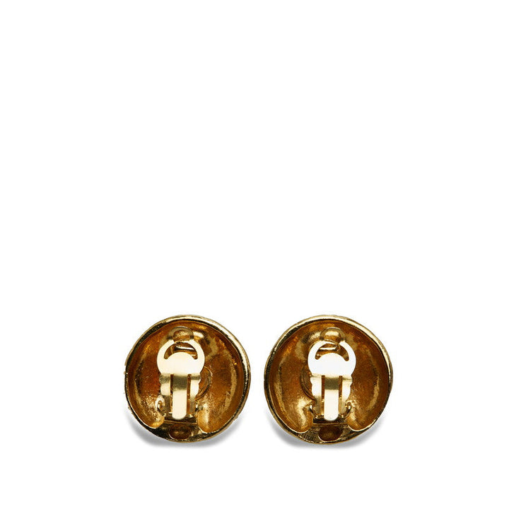 Top Quality Chanel Logo Earrings Gold  Ladies Chanel
