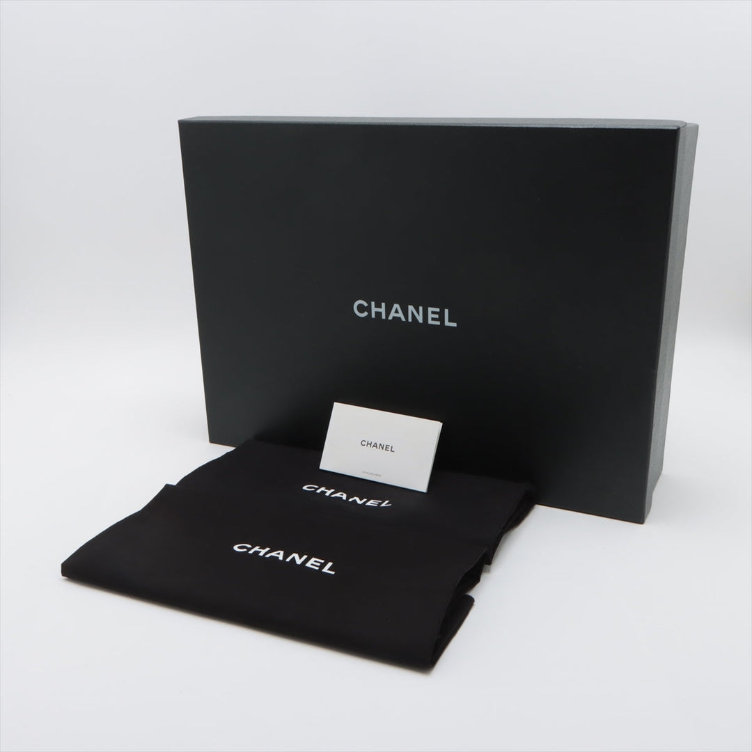 Top Quality Chanel Coco Leather Short Boots 36C  Black G36707 Matrasse Side Zip