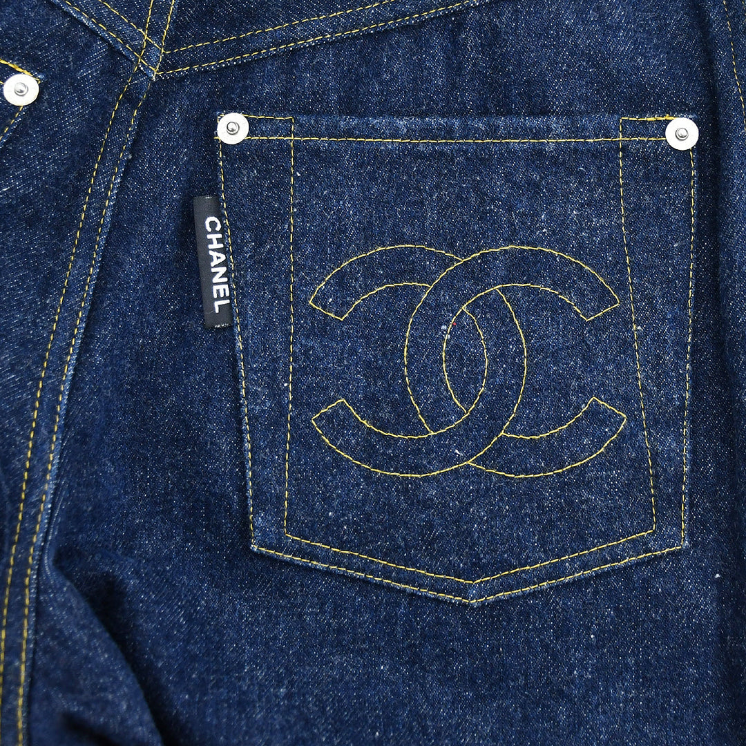 Top Quality Chanel Long Denim Pants