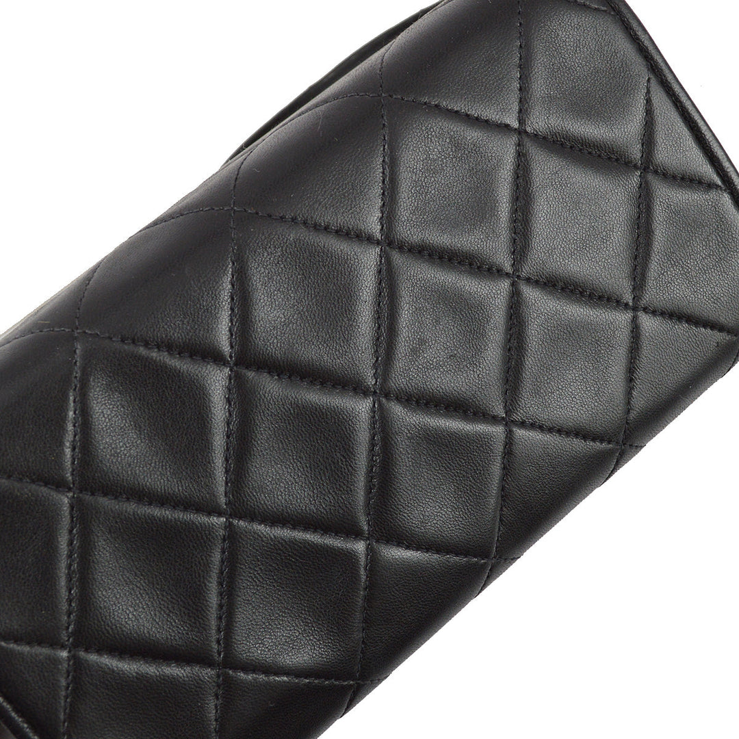 Top Quality Chanel 1996-1997 Black Lambskin Handbag