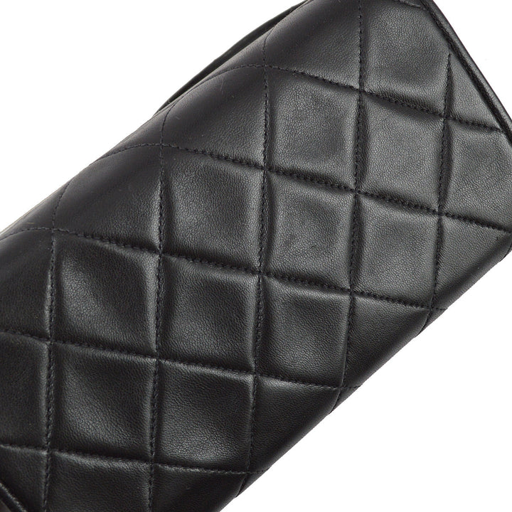 Top Quality Chanel 1996-1997 Black Lambskin Handbag