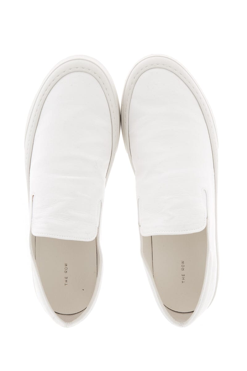 The Row " Marie H" Milk Sneakers SZ 39