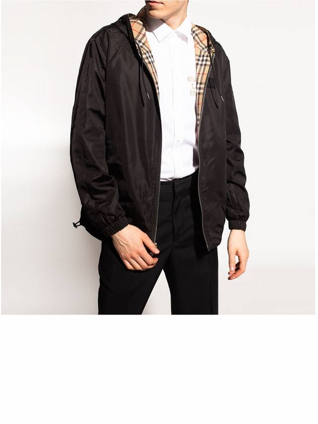 Burberry Reversible Vintage Check Hooded Jacket Archive Beige