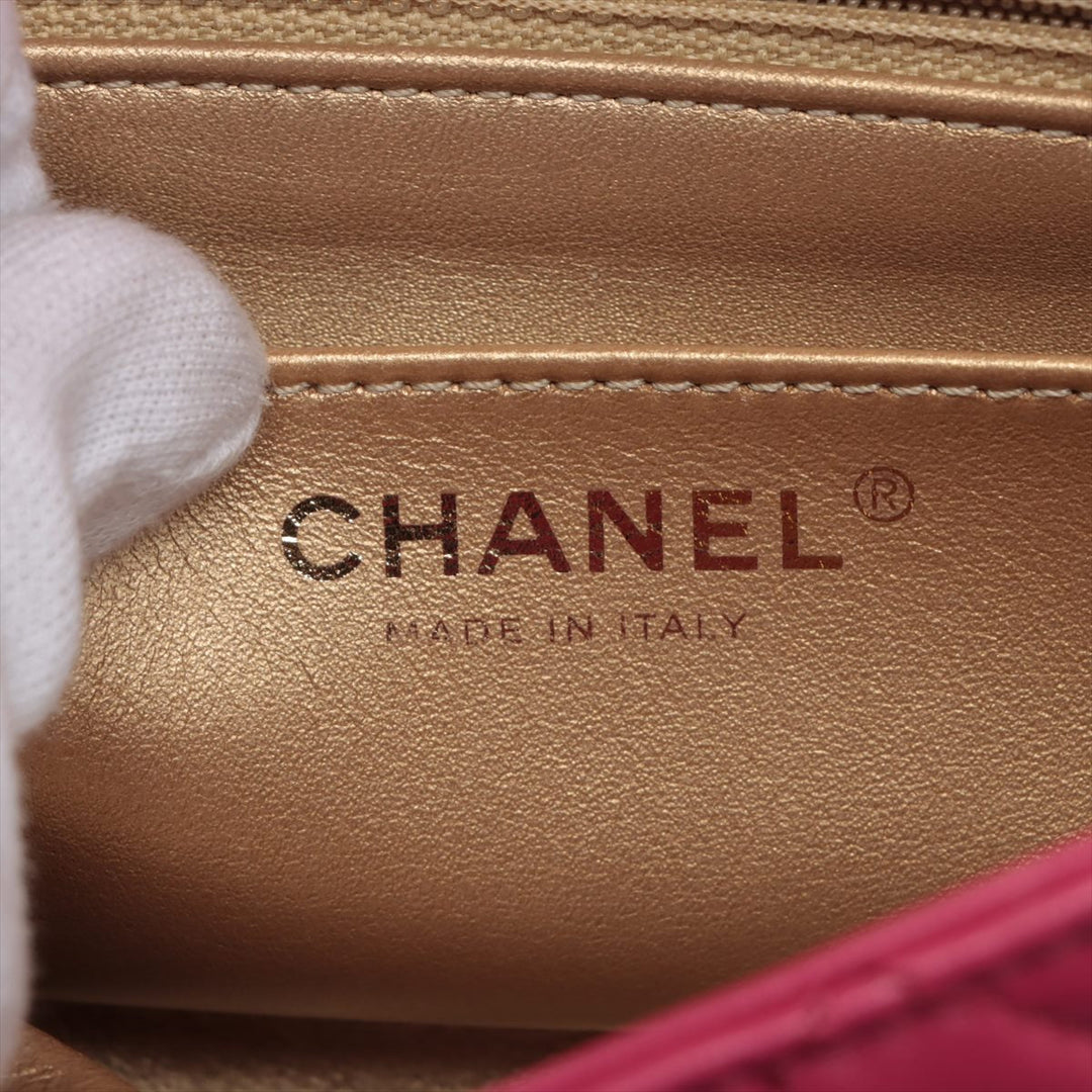 Top Quality Chanel Mini Matrasse 20  Single Chain Bag Coco Ball Pink Gold