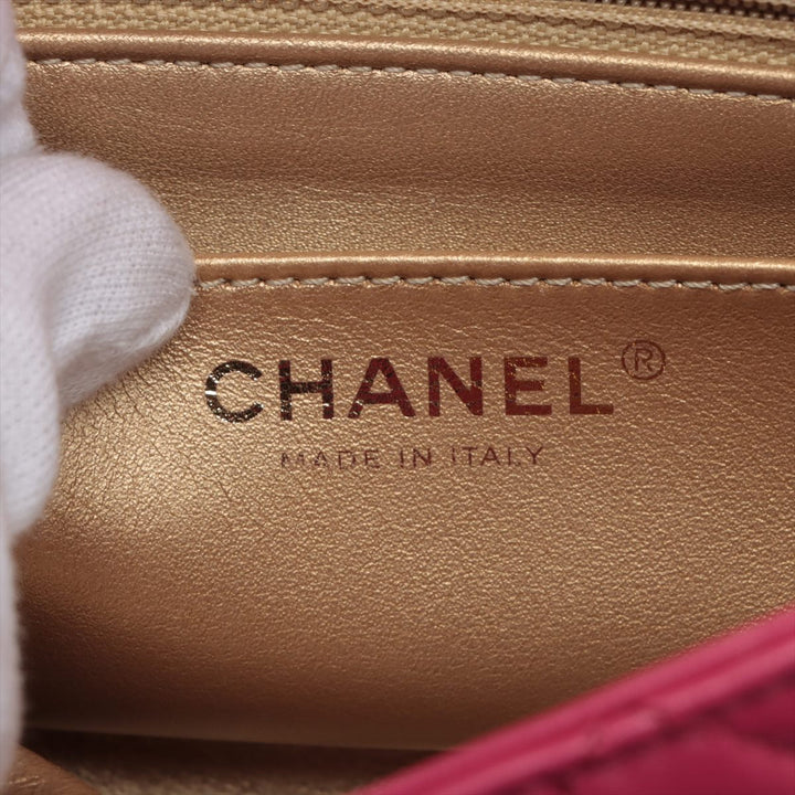 Top Quality Chanel Mini Matrasse 20  Single Chain Bag Coco Ball Pink Gold