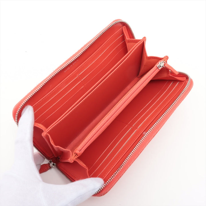 Top Quality Chanel Matrasse  Round  Wallet Red Silver Gold