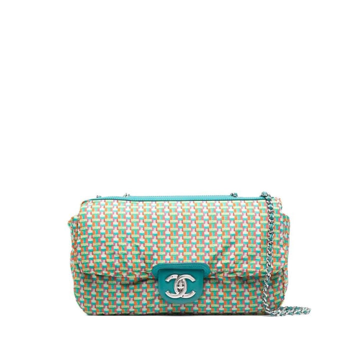 Top Quality Chanel Top Quality Chanel Teal Color Shoulder Bag