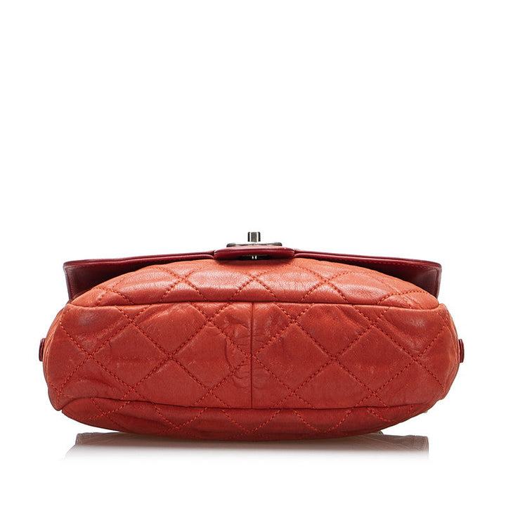 Top Quality Chanel Cocomark Chain houlder Bag Red Leather Lady Chanel