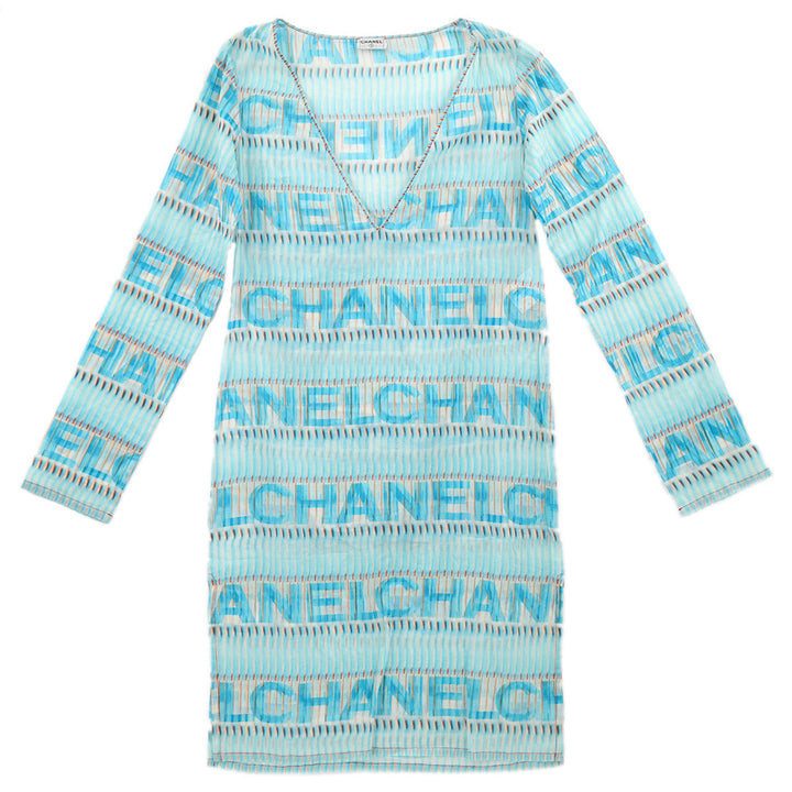 Top Quality Chanel Dress Light Blue