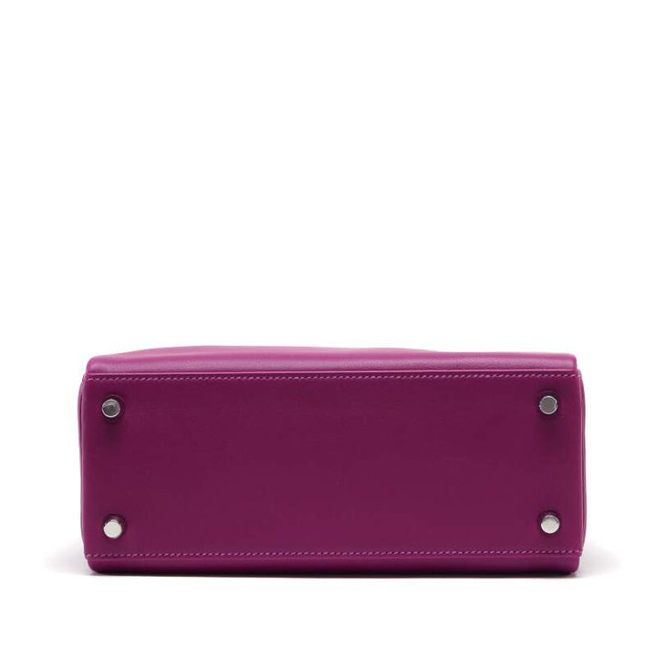 Hermes Kelly 28 Retourne Veau Swift Anemone