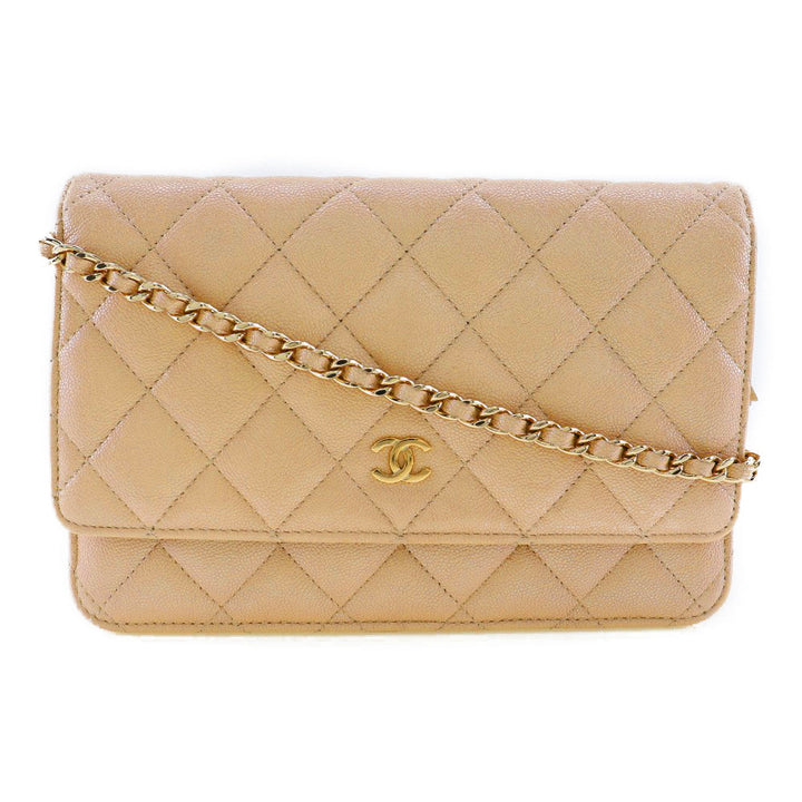 Top Quality Chanel Classic Chain Wallet Caviar Skin