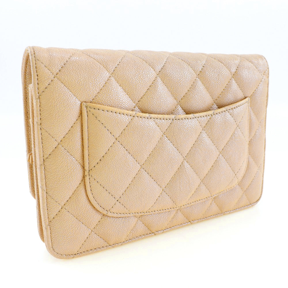 Top Quality Chanel Classic Chain Wallet Caviar Skin