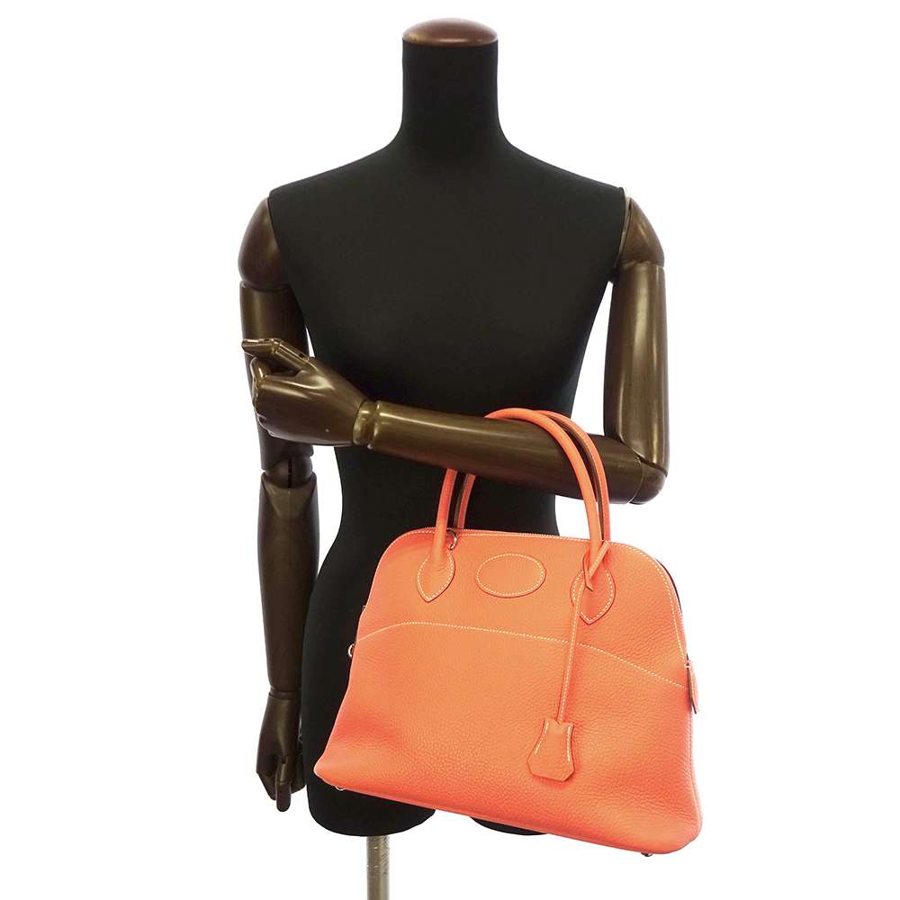 HERMES Bolide Crevette Taurillon Clemence Size 31