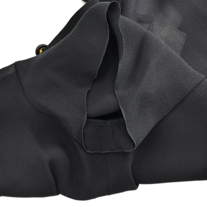 Top Quality Chanel Sleeveless Dress Black 97P #36