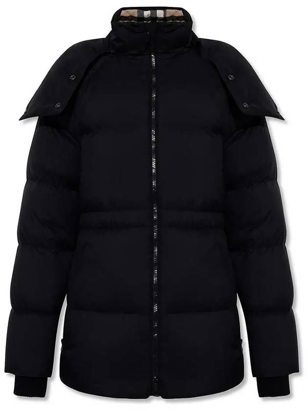 Burberry Detachable Hooded Nylon Padding Black