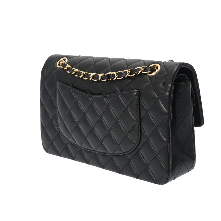 Top Quality Chanel Top Quality Chanel Mattress W Flap Chain Shelter 25cm Black Gold Tools A01112 Lady Ramskin Shelter Bag Unused