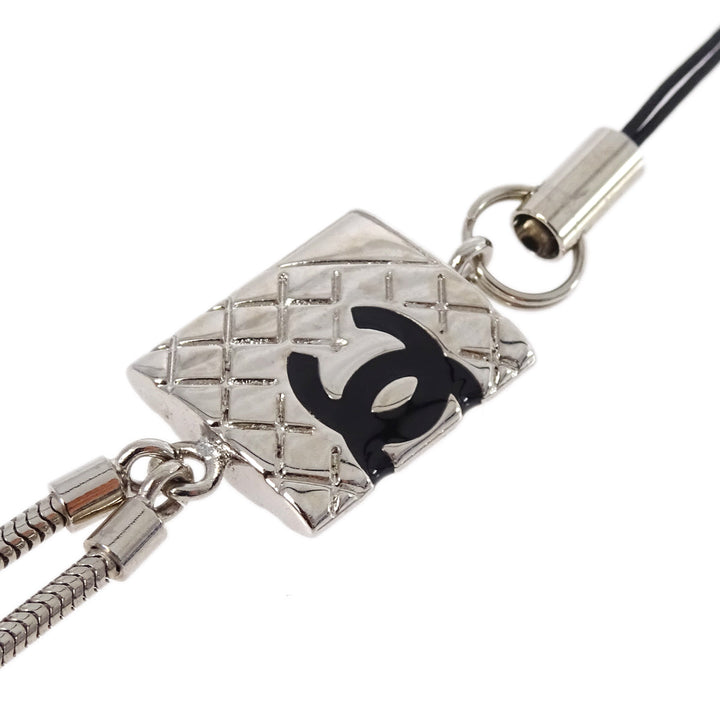 Top Quality Chanel Cambon Ligne Strap Silver 05C Small New