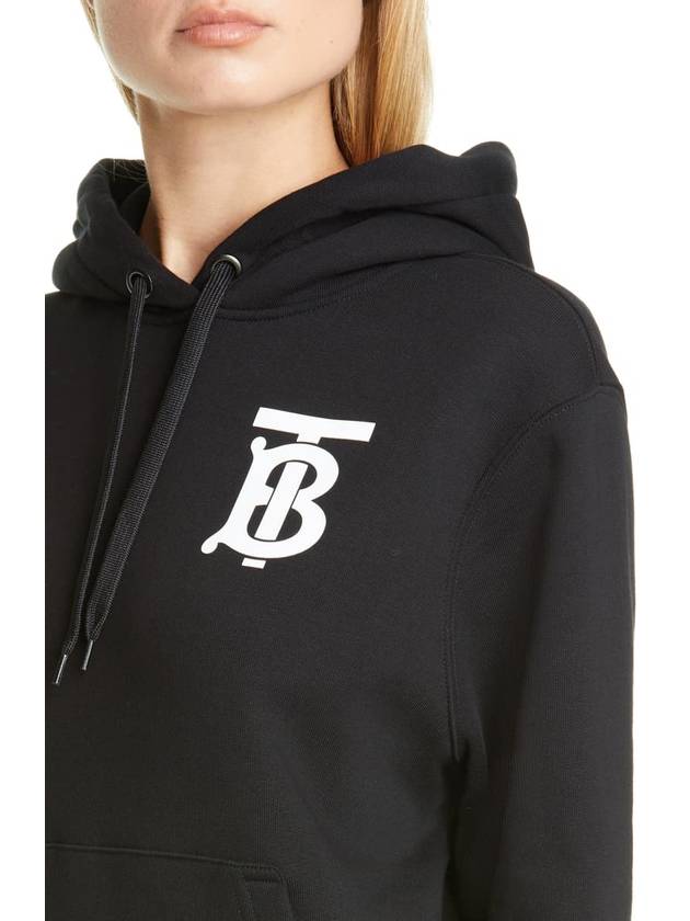 Burberry Monogram Logo Hoodie Black