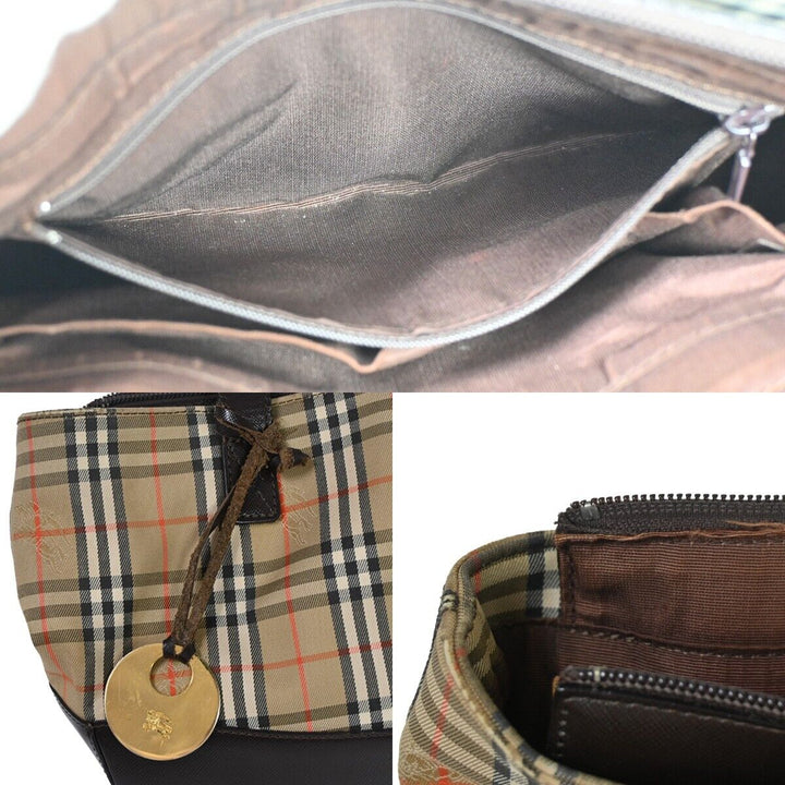 BURBERRY Nova Check Shoulder Bag