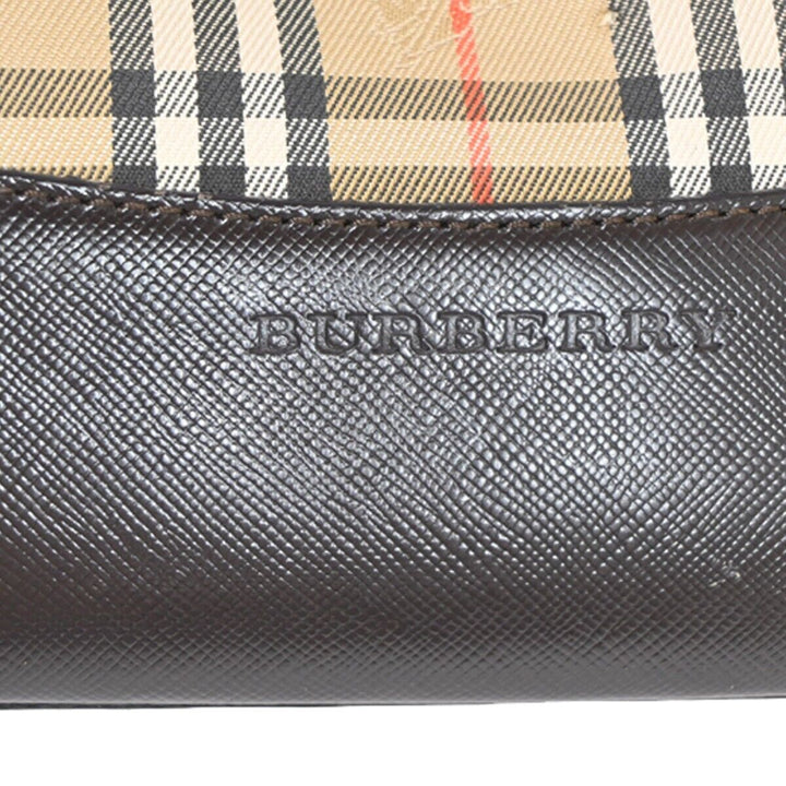 BURBERRY Nova Check Shoulder Bag