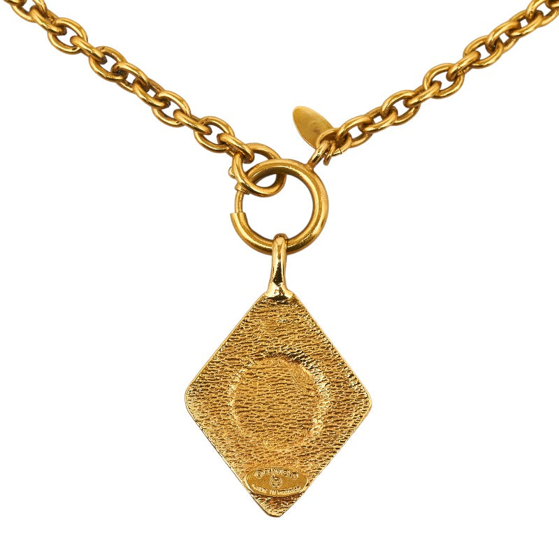 Top Quality Chanel Vintage Cocomark Diamond Collar Gold  Ladies Chanel