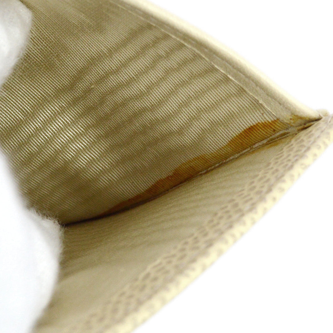 Top Quality Chanel 2000-2001 Ivory Caviar Bifold Long Wallet Purse