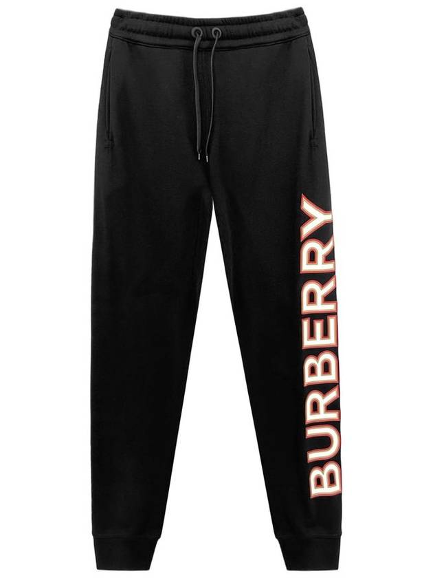 Burberry Side Logo Jogger Track Pants Black