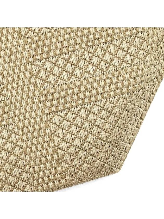 Burberry Classic Cut Check Silk Jacquard Tie Beige