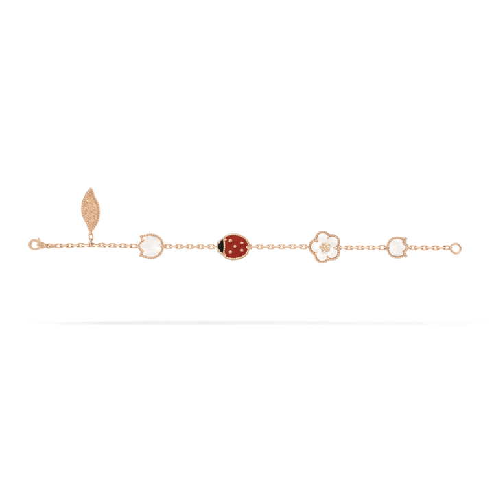 VAN CLEEF & ARPELS Lucky Spring bracelet, 5 motifs