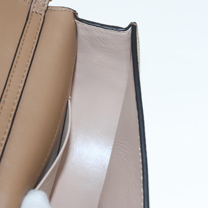 Chloe Nile Small Minodiaire Shoulder Bag Leather Gold 92103