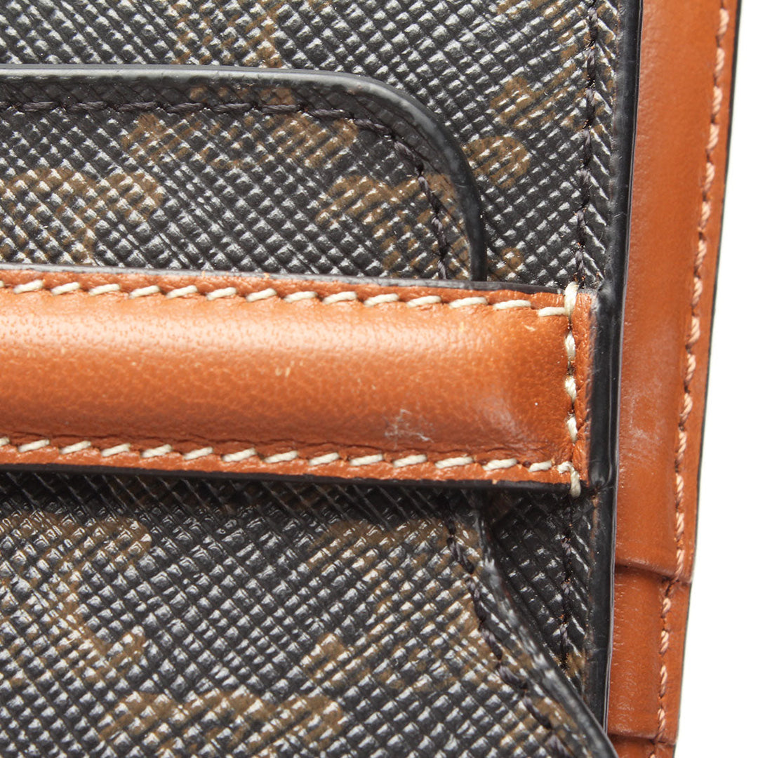 Celine Triomphe Canvas Flap Origami Wallet