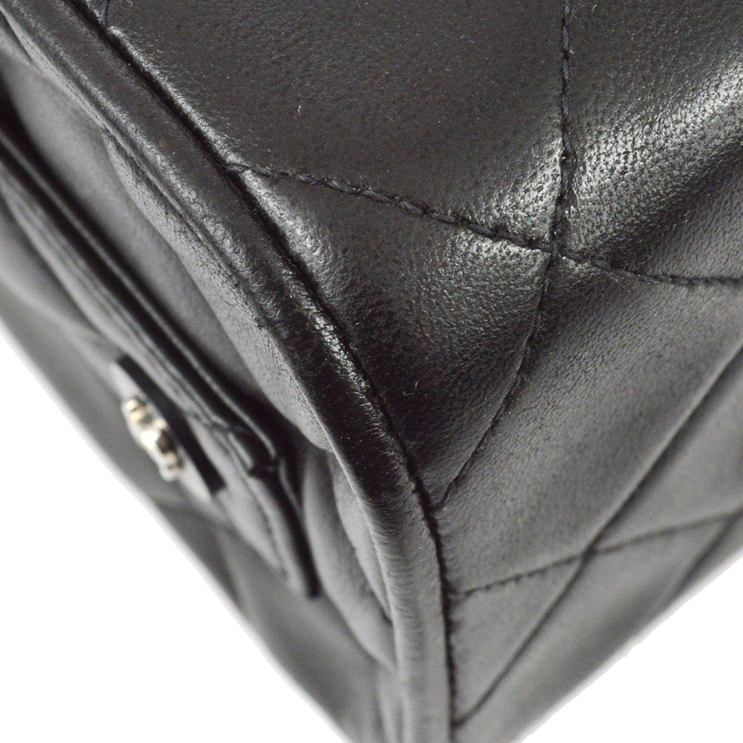 Top Quality Chanel 1996-1997 Black Lambskin Handbag