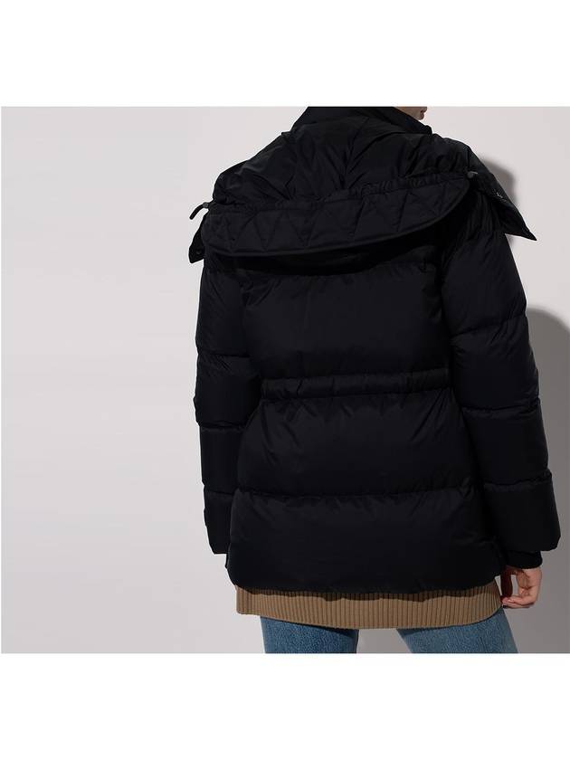 Burberry Detachable Hooded Nylon Padding Black