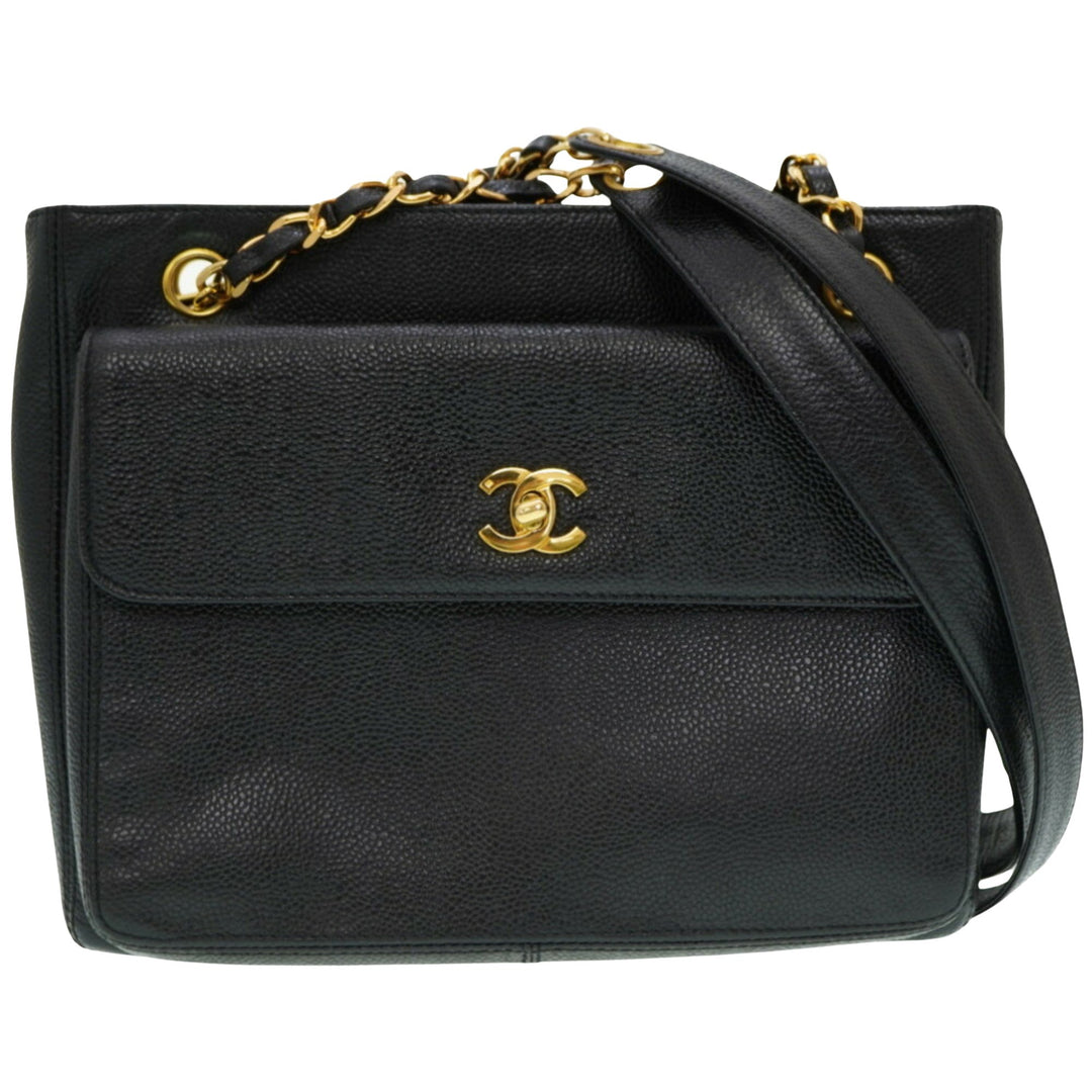 Chanel Logo CC Shopper