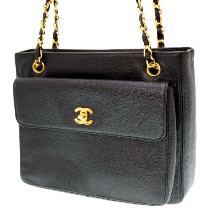 Chanel Logo CC Shopper