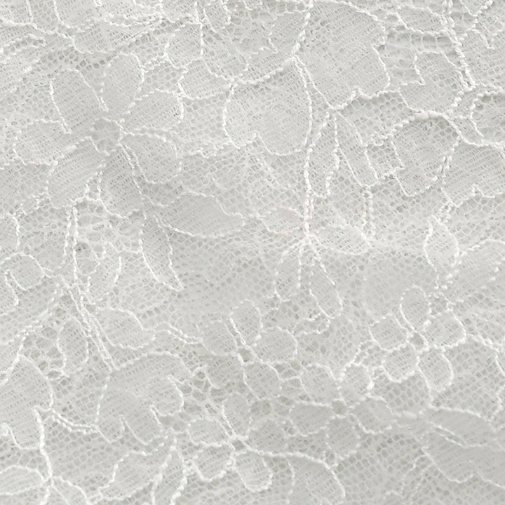 Top Quality Chanel Lace Long Sleeve Tops White 04A #38