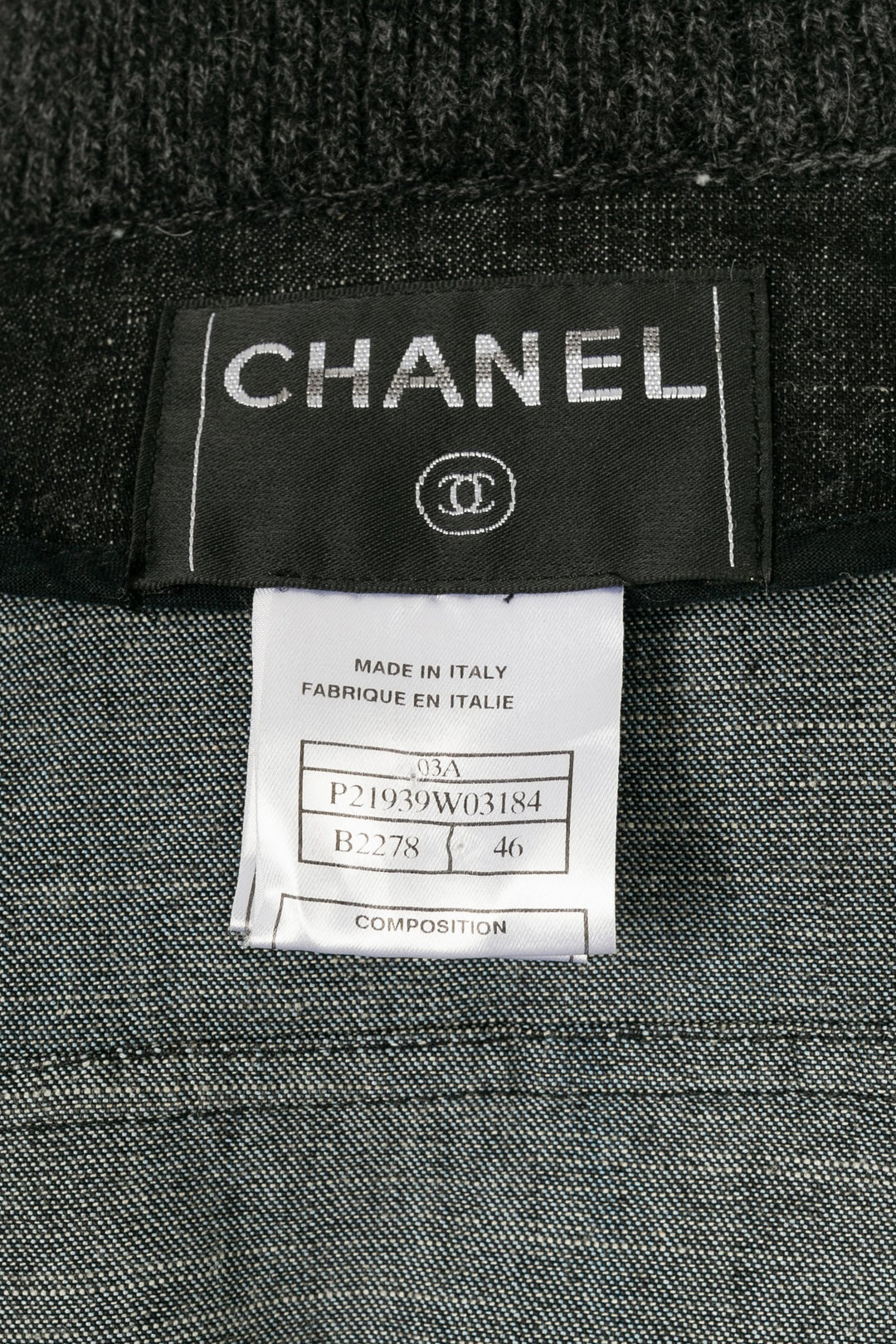 Veste en jean Top Quality Chanel Automne 2003