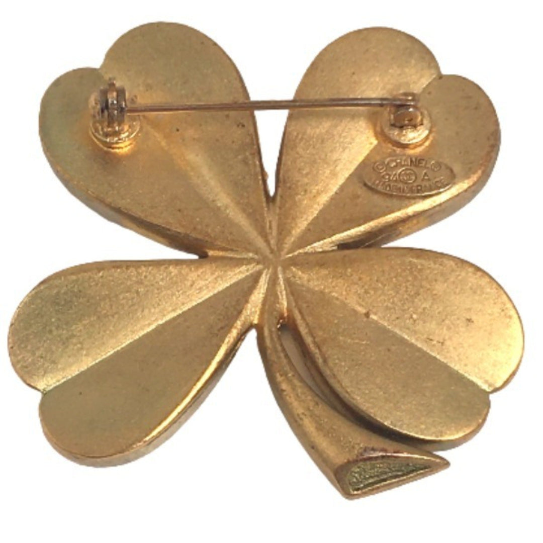 Top Quality Chanel Clover Brooch
