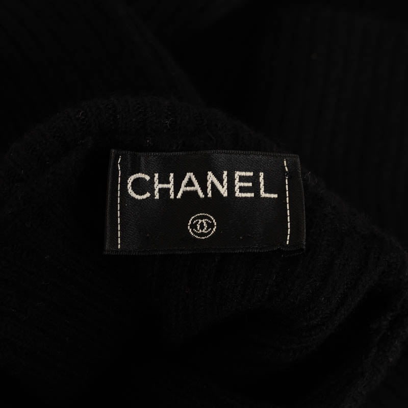 Top Quality Chanel Cocomark Heineken Nite One Piece Black Wool Lady Chanel