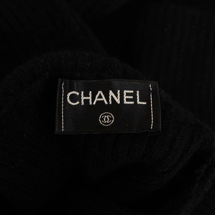 Top Quality Chanel Cocomark Heineken Nite One Piece Black Wool Lady Chanel
