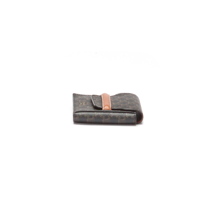 Celine Triomphe Canvas Flap Origami Wallet
