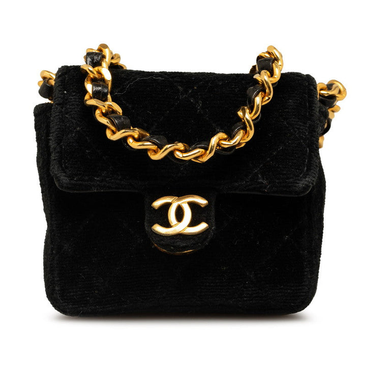 Top Quality Chanel Cocomark Gold  Chain houlder Bag  Bag Black   CHANEL