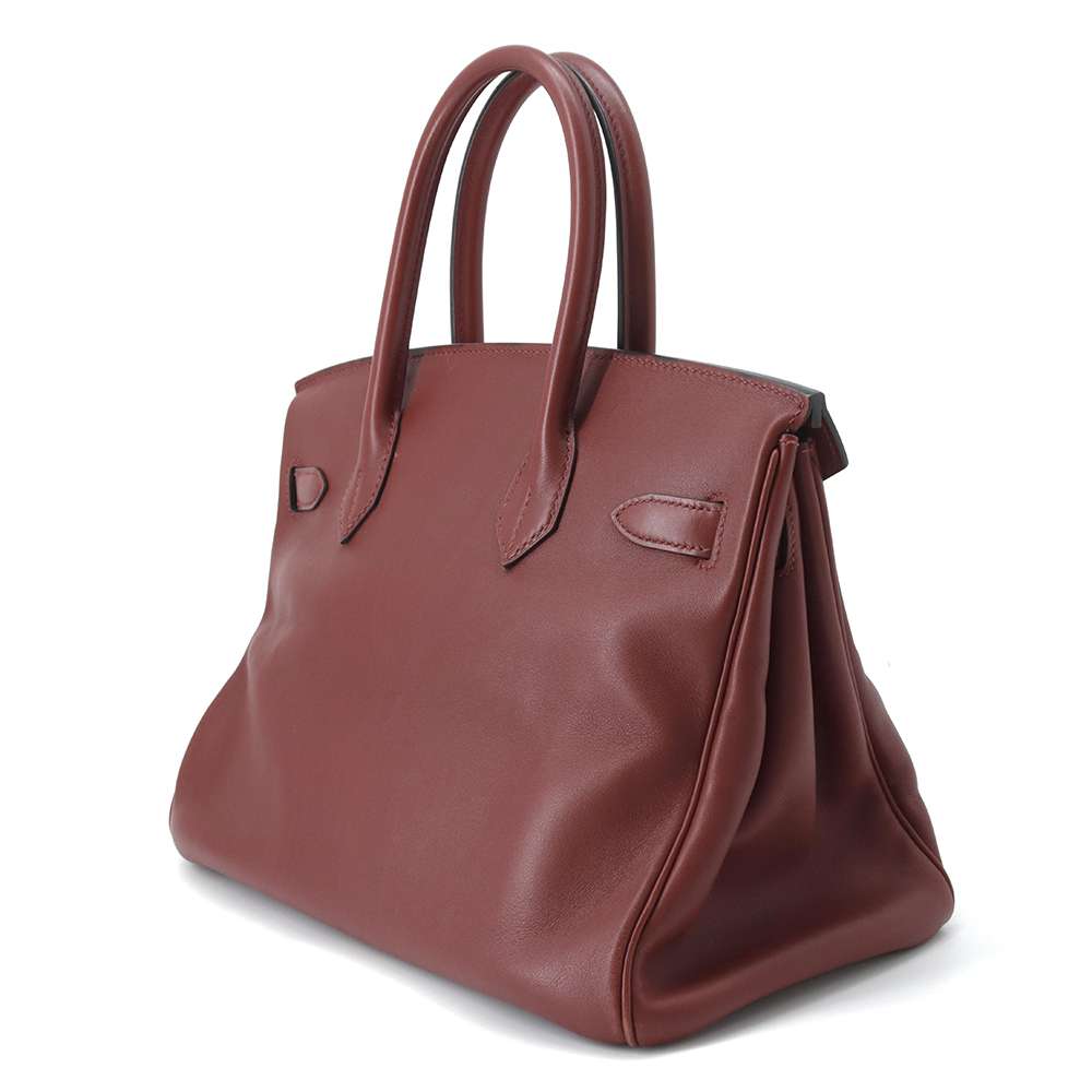 Hermes Birkin Rouge H Swift Leather Size 30