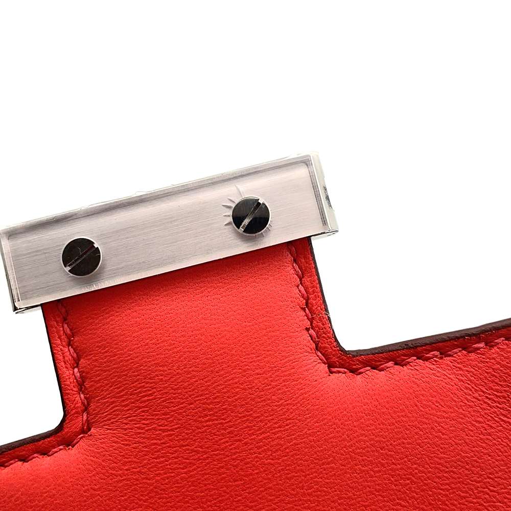 Hermes Constance3 Verso Rose Texas/Rose Ete Chevre Myzore Goatskin Size Mini