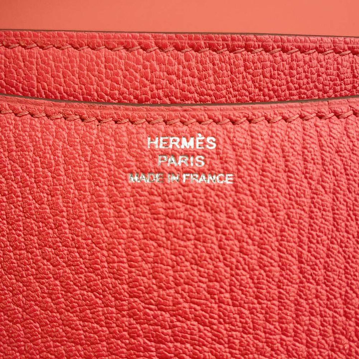 Hermes Constance3 Verso Rose Texas/Rose Ete Chevre Myzore Goatskin Size Mini