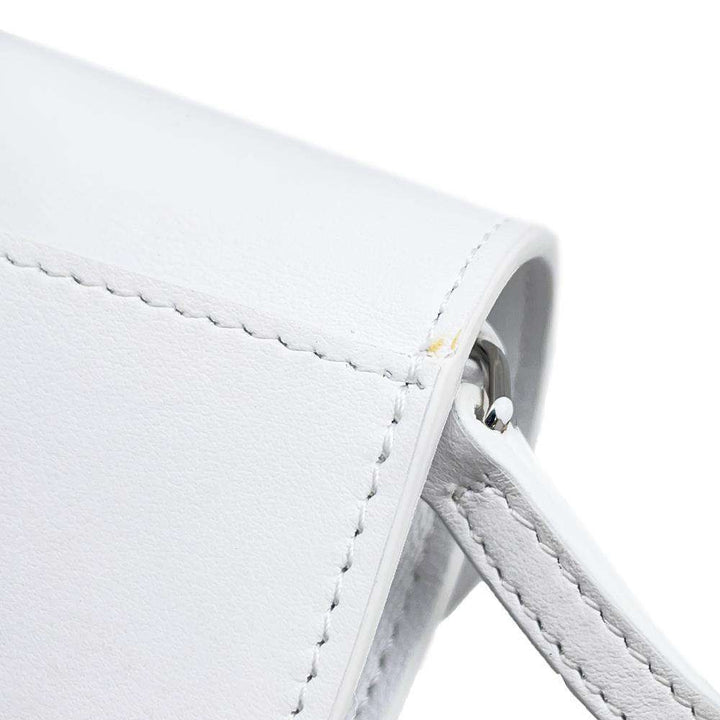 BURBERRY Mini Olympia Micro Shoulder Bag White 8040736 Leather Size Mini