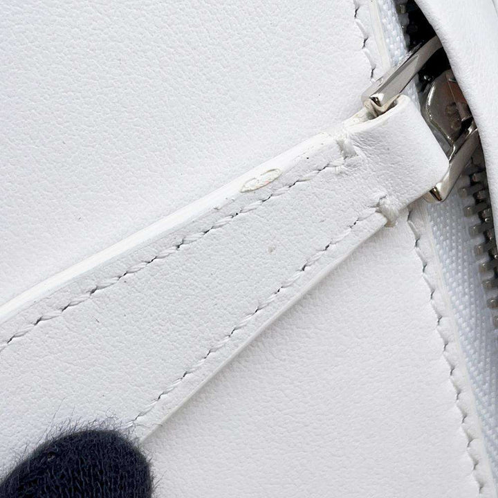 BURBERRY Mini Olympia Micro Shoulder Bag White 8040736 Leather Size Mini
