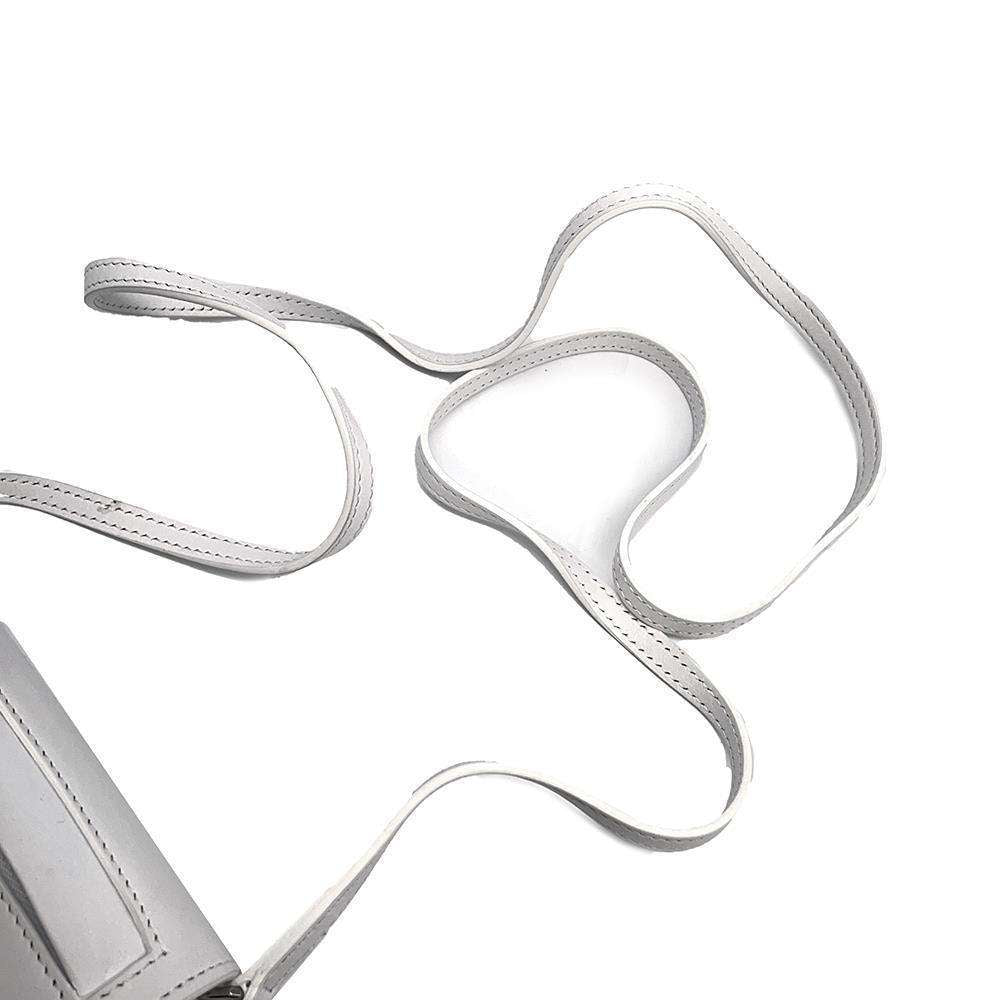 BURBERRY Mini Olympia Micro Shoulder Bag White 8040736 Leather Size Mini