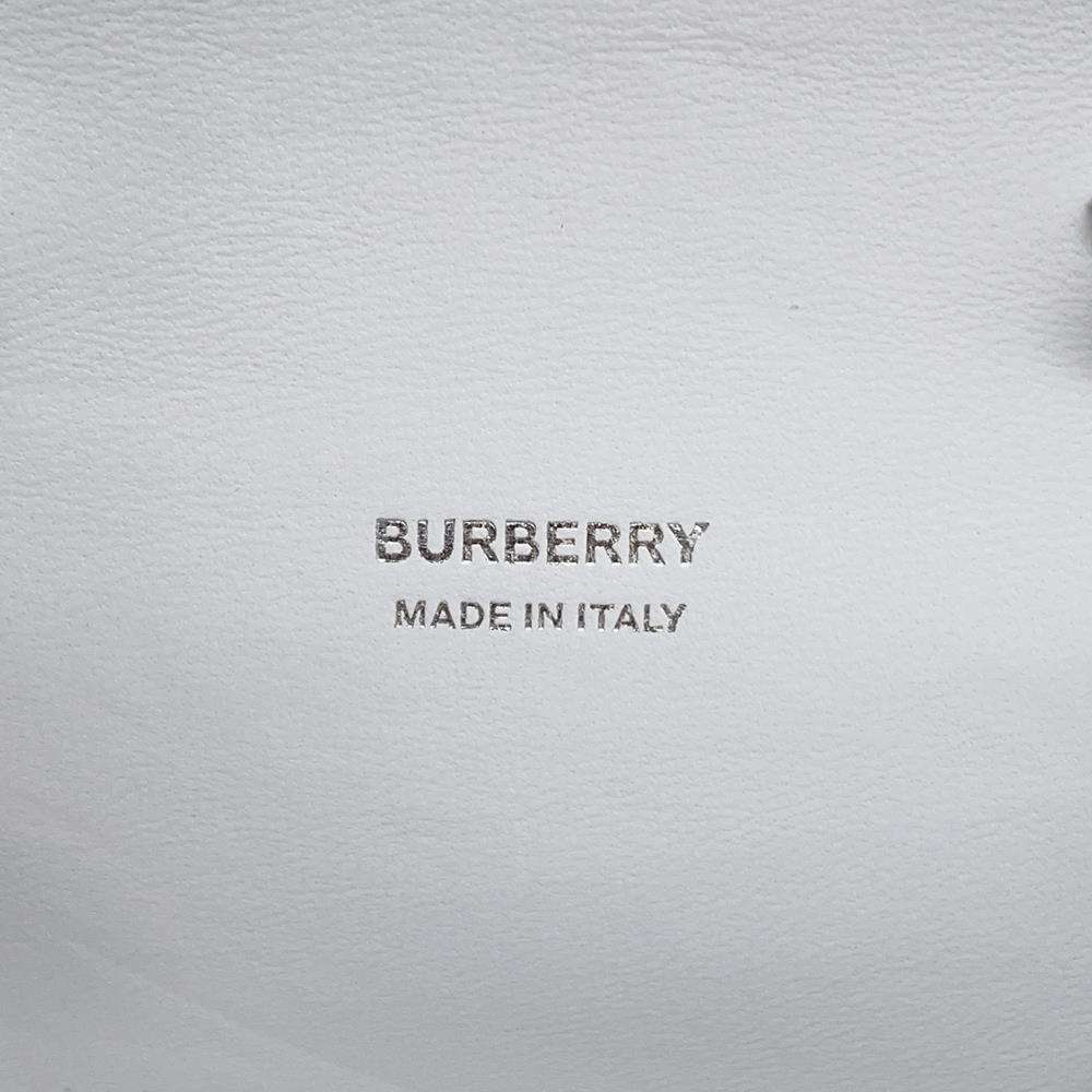 BURBERRY Mini Olympia Micro Shoulder Bag White 8040736 Leather Size Mini