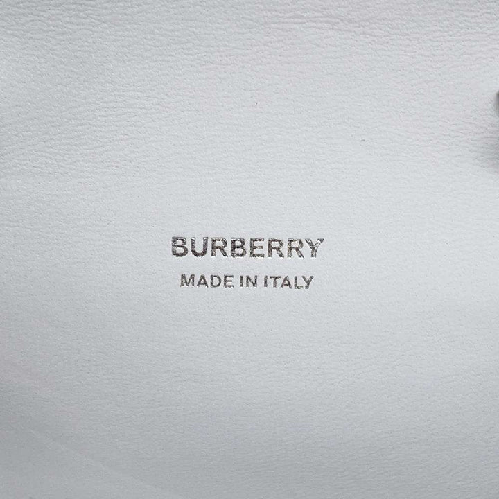 BURBERRY Mini Olympia Micro Shoulder Bag White 8040736 Leather Size Mini